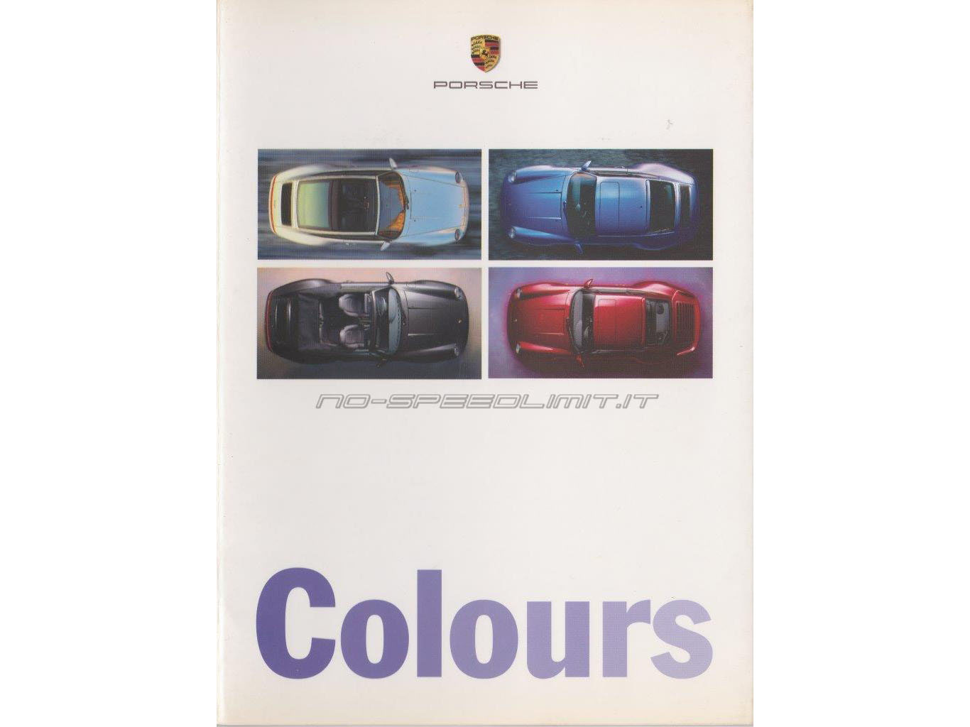 Porsche Literature 1996 Colours